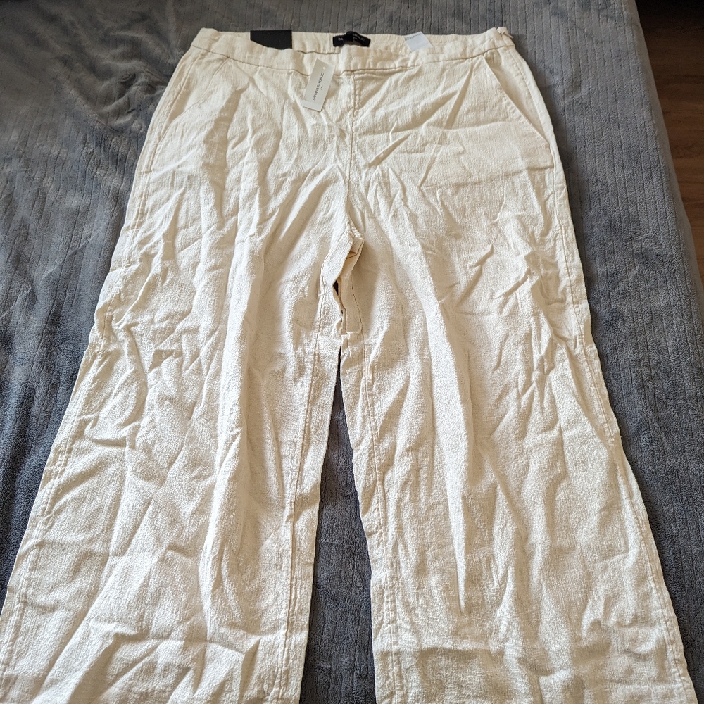 Banana Republic Wide Leg Crop Pants - 14